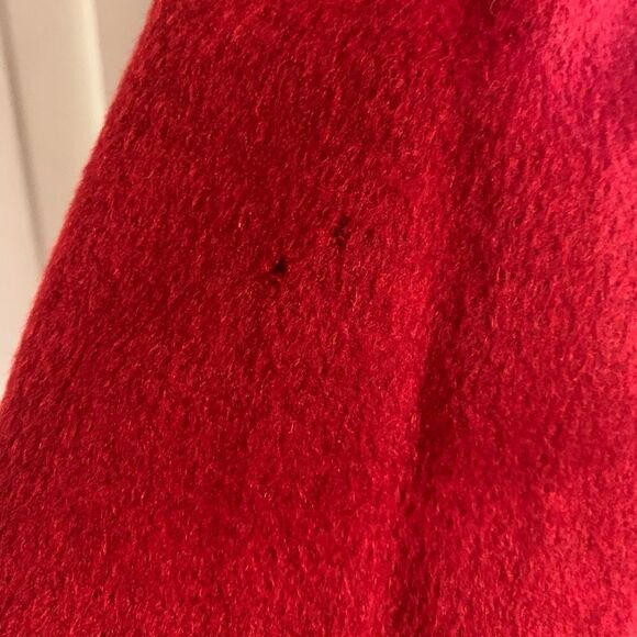Valentino Cashmere Wool Red Tie Blazer Jacket - Picture 5 of 11